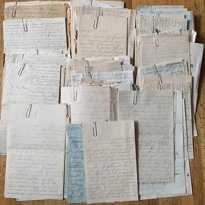 Collection of Correspondence of sisters, Lila and Belle Jacobs, written while attending school at Dalton, Massachusetts, to their parents Mr. and Mrs. Oscar Dyer Jacobs, of East Windsor, Massachusetts, 1893-1895.