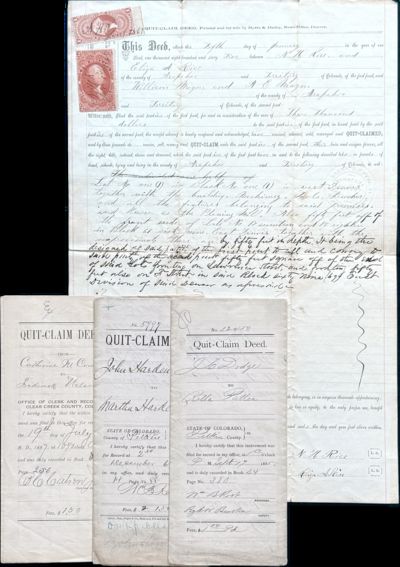 WOMEN'S PROPERTY RIGHTS IN COLORADO