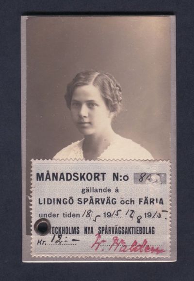 [Lidingöbanan] [Månadskort för Lidingö spårväg…