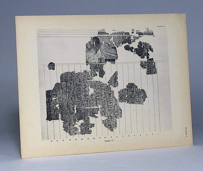Le Papyrus De Nefer Renpet Un Livre Des Morts De La Xviiime Dynastie Aux Musees Royaux Du Cinquantenaire A Hellip By Louis Speleers First Edition From Librarium Of The Hague Sku 46