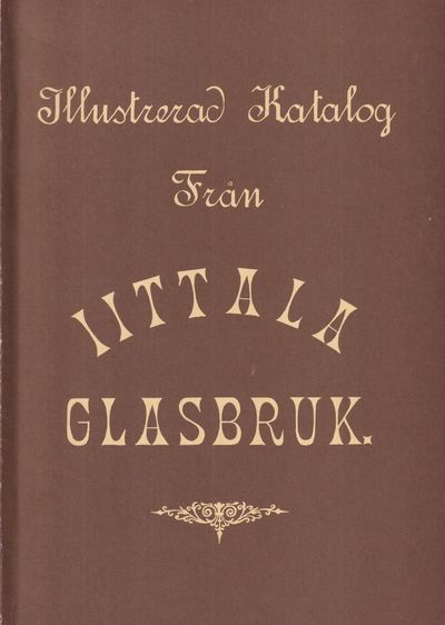 Priskurant från Iittala Glasbruk å hushållsglas…
