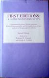 First Editions. A Guide to Identification. by Zempel, Edward N. & Linda A. Verkler, editors - 1989