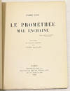 Le Prométhée Mal Enchaine by ANDRÉ GIDE.