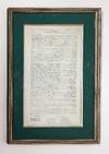 LET EVERY TRUE WHIG READ THIS WITH ATTENTION. | FRAMED BROADSIDE ON THE NEW YORK STATE ELECTIONS AND PRESIDENTIAL ELECTION OF 1800