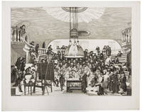 STUNNING DEPICTION OF EARLY EXPERIMENTS IN ELECTRICITY<br>IN THE LATE 1700s NETHERLANDS<br> [The Felix Meritis Society: The Physics Hall]