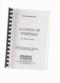 cover of FEDOGAN & BREMER Advance Review Copy: A Coven of Vampires ( What Dark God; Back Row; Strange Years; Kiss of the Lamia; Recognition; Thief Immortal; Necros; Thing from the Blasted Heath; Uzzi; Picnickers; Zack Phalanx is Vlad the Impaler, etc)