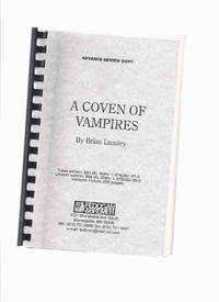 FEDOGAN &amp; BREMER Advance Review Copy: A Coven of Vampires ( What Dark God; Back Row; Strange Years; Kiss of the Lamia; Recognition; Thief Immortal; Necros; Thing from the Blasted Heath; Uzzi; Picnickers; Zack Phalanx is Vlad the Impaler, etc) by Lumley, Brian (signed by Lumley and Bob Eggleton)/ Fedogan and Bremer edition - 1998