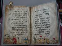 THE BIRDS HEAD HAGGADA ( Vogelkopf - Haggadah ) of the Bezalel National Art Museum in Jerusalem by HAGGADAH - UNIQUE FACSIMILE EDITION of the Hebrew Manuscript - Hardcover - Limited Edition - 1965 - from M.Pollak Antiquariat - Est.1899 (SKU: 000083)