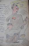 World War Two Prisoner-of-War Manuscript with Original Poetry and Humorous Drawings; A compilation of poems written for several prison camp newspapers