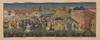 [TWO INDIAN PAINTINGS OF PROCESSIONAL SCENES AT TWILIGHT]. Painted in color and heightened in gold