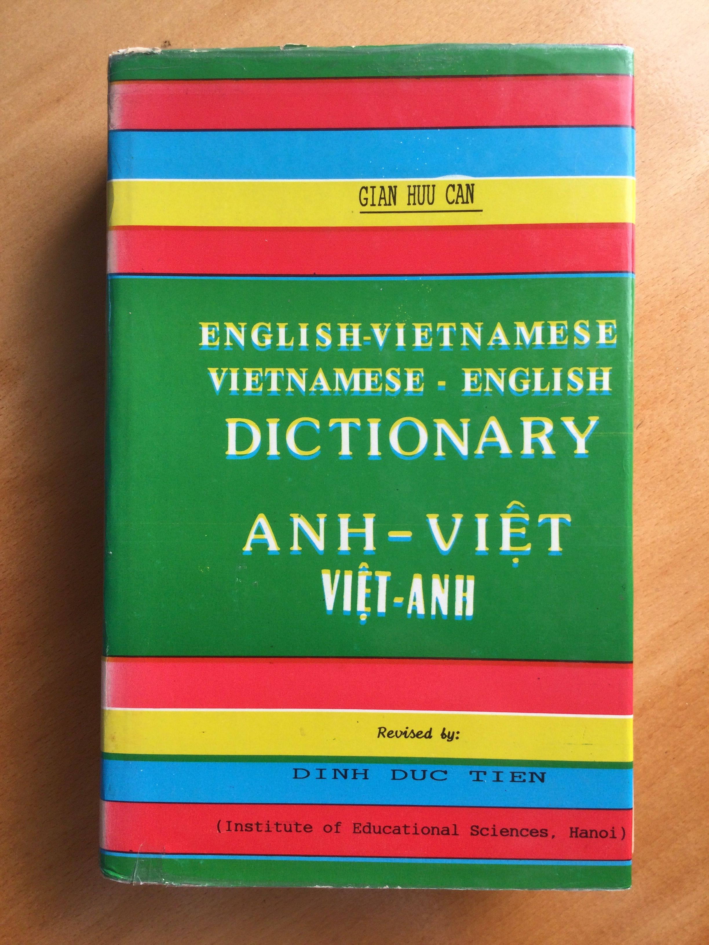 EnglishVietnamese VietnameseEnglish Dictionary. Revised by Dinh Duc