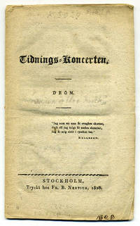 Tidnings-koncerten. Dröm.