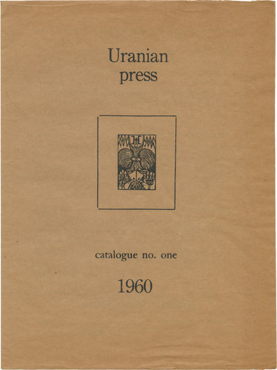 URANIAN PRESS CATALOGUE No. ONE 1960