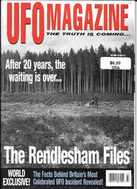 cover of UFO Magazine: September, 2001