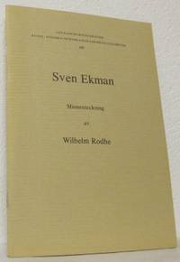 Sven Ekman. Minnesteckning.