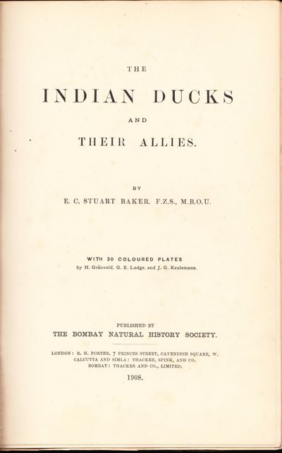 The Indian ducks and their allies.