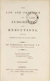 The Law and Practice of Judgments and Executions. London, 1815