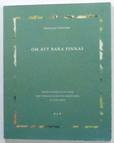 Om att bara finnas. Dikter tolkade av Ulf Linde.…
