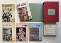 Five titles from the series Escritores Latinoamericanos, published by Ediciones Nuevo Mundo