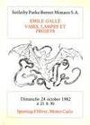 Emile Galle. Vases, Lampes et Projets