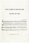 Our Father in Heaven, Thy Praises We Sing
