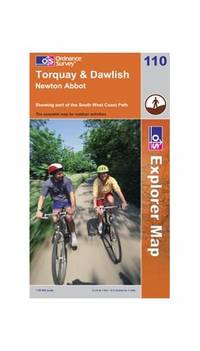 Torquay &amp; Dawlish, Newton Abbot OS Explorer Map 110 - 