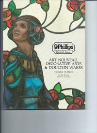 Philips Art Nouveau, Decorative Arts & Doulton Vases March 13 1986
