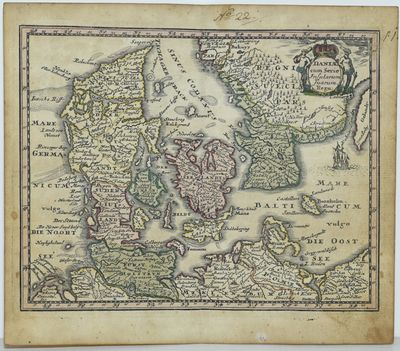 [TRAVEL] [MAP] DANIAE CUM SERIE INSULARUM SUARUM REGN. (ATLAS PORTALIS)