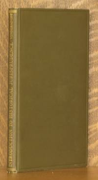 image of INTRODUCTION TO HISTORICAL JURISPRUDENCE