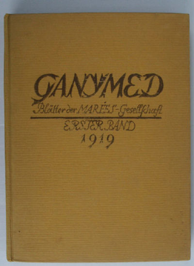 Ganymed. Blätter der Marées-Gesellschaft. Erster…