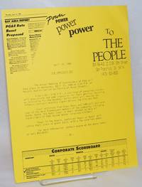 image of Power to the People Press Release
