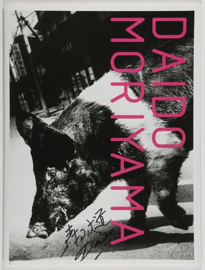 Daido Moriyama [SIGNED, W/ SIGNED ORIGINAL PRINT]