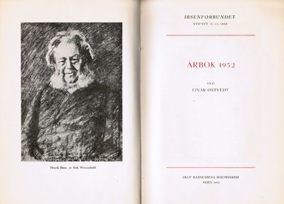 Ibsen-årbok 1952.