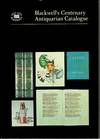 Blackwell's Centenary Antiquarian Catalogue.