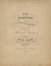 [Op. 3]. Premier Quatuor pour deux Violons, Alto et Violoncelle composé et dedié à son ami Thibaud Hartzer... Oeuv. 3. Pr. 1 Thlr. 12 Gr. [Parts]