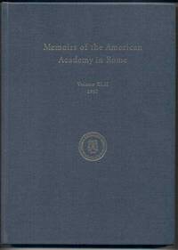 Memoirs of the American Academy in Rome: Volume XLII, 1997