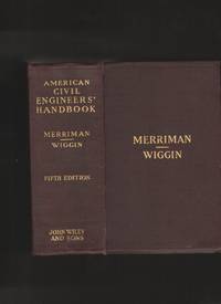 American Civil Engineers&#039; Handbook by Thaddeus Merriman and Thos. H. Wiggin - 1944