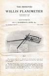 Keuffel & Esser Polar Planimeter - OFFERED WITH - James Robertson & Sons, Improved Willis Planimeter