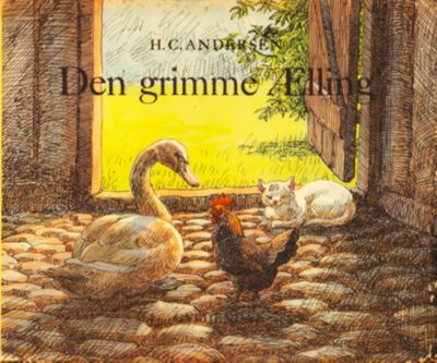 Den grimme ælling. Illustreret af Johannes Larsen