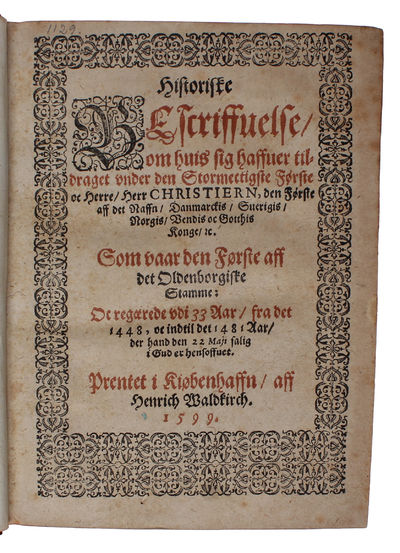 Historiske Beskriffuelse, om huis sig haffuer…