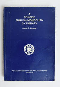 A Concise English-Mongolian Dictionary