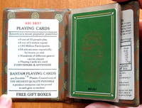 image of Bantam Playing Cards. Salesman's Sampler