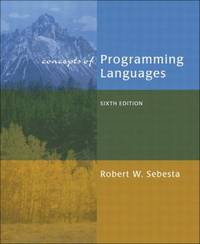 image of Concepts of Programming Languages