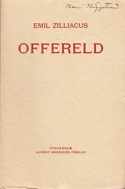 Offereld. [Utg. av] Albert Bonniers förlag.