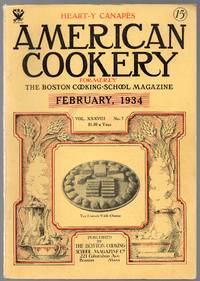 image of A Vintage Issue of the American Cookery Magazine for February 1934