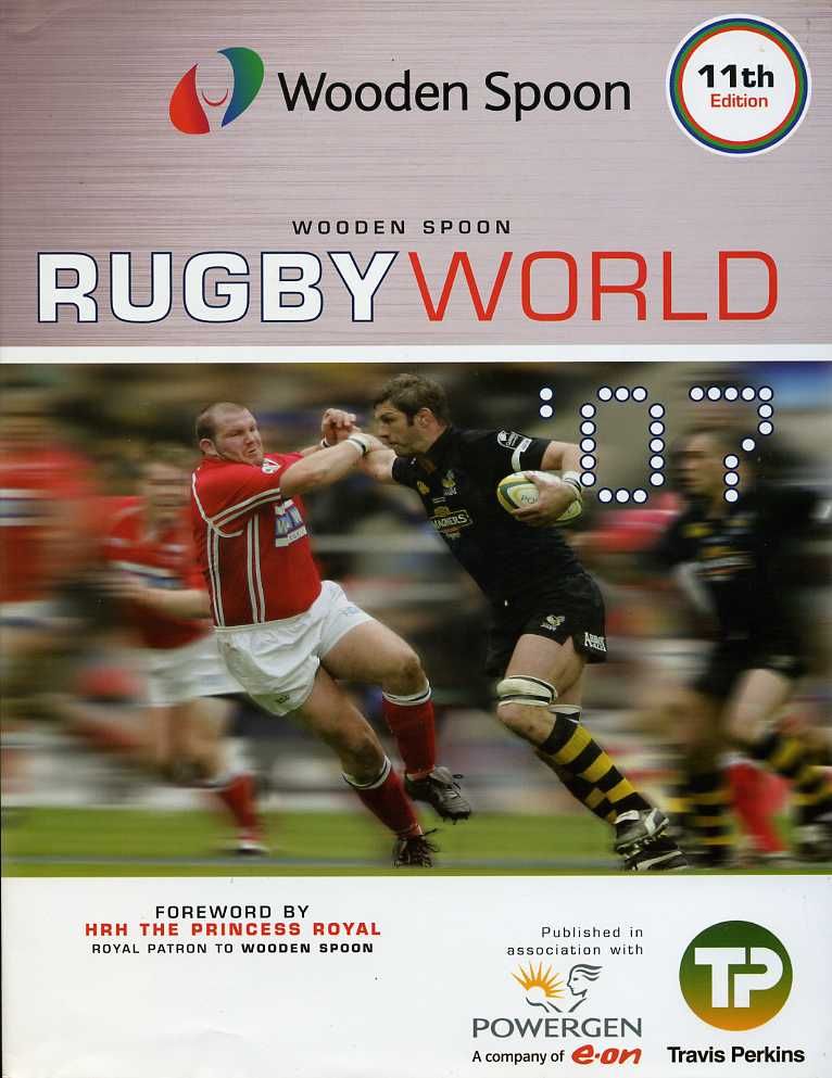 BIBLIO Wooden Spoon Rugby World '07 by Robertson, Ian (editor