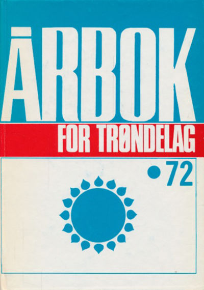 ÅRBOK FOR TRØNDELAG.