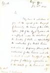Letter of Introduction Signed, London, Foreign Office, July 31, 1840, Introducing Captain Jebb, of the Royal Engineers, then about to visit Frankurt to inspect Prisons in that City