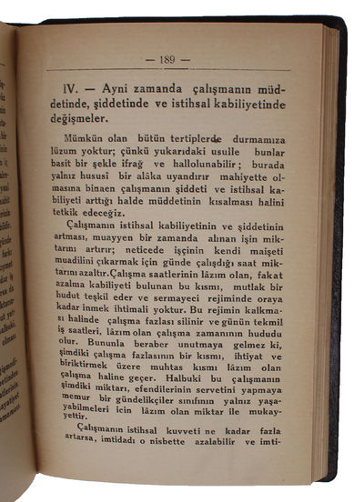 Sermaye. [i.e. Turkish: "Das Kapital"]. - [FIRST TURKISH EDITION OF THE MOST IMPORTANT ABRIDGED VERSION OF "THE CAPITAL"] (photo 6)