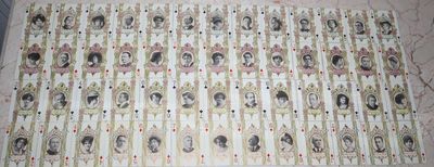 The Stage. Playing Cards Featuring Photo Portraits of Famous Actors
